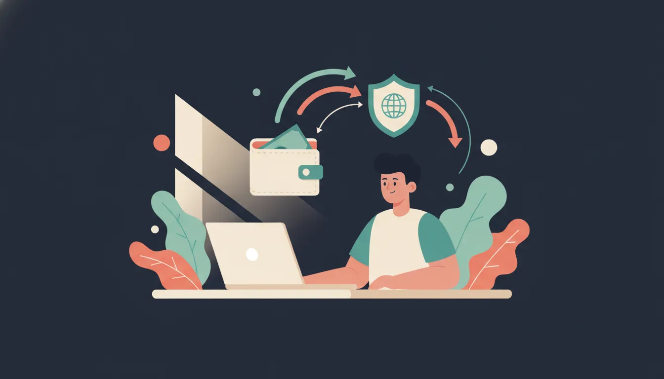 Filipino freelancer reviewing cross-border payment options